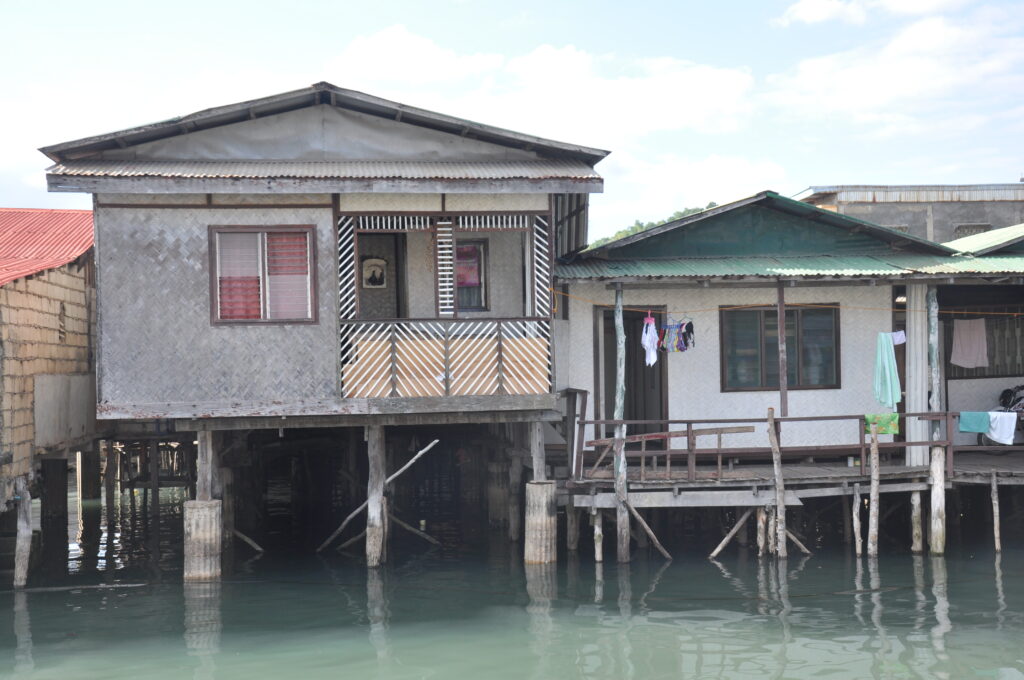 Maisons sur pilotis Cambodge